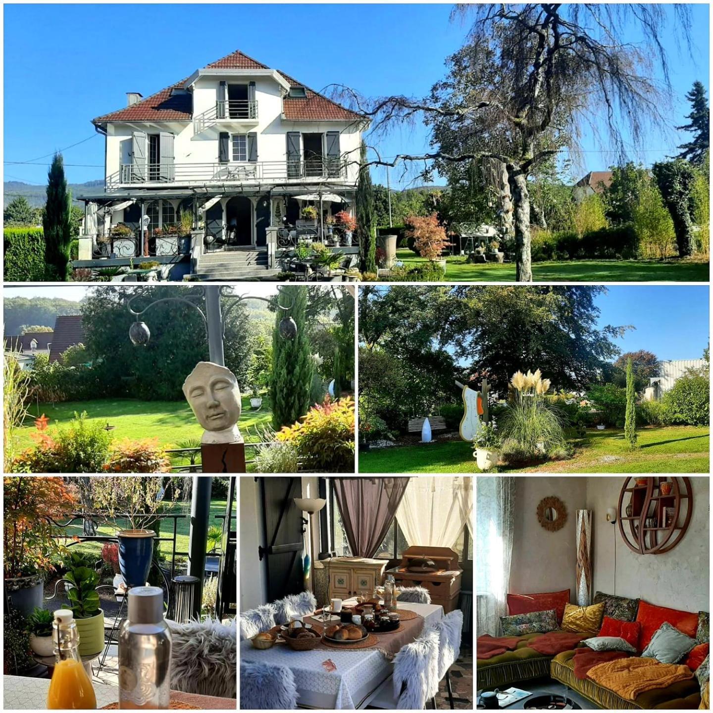 Au Temps Suspendu Bed & Breakfast Champagney Bagian luar foto